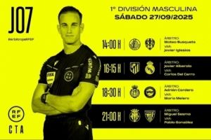 西甲第7轮部分场次裁判安排：罗哈斯执法马德里德比