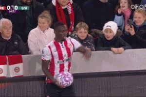 布伦特福德上赛季以来通过界外球进8球，多于其他英超球队的两倍