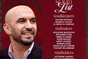 摩洛哥新一期名单:布努、阿姆拉巴特、迪亚斯在列,阿什拉夫伤缺